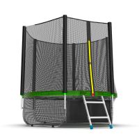 Батут EVO JUMP External 6ft (Green) с нижней сеткой